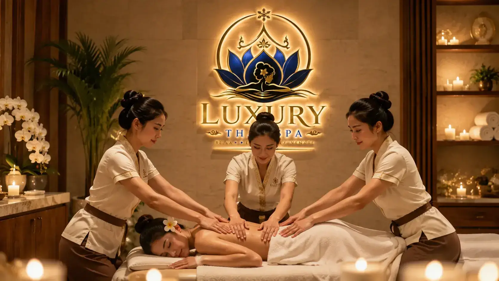Six Hand Massage